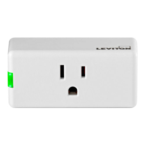 Leviton Wi-Fi Decora Mini Indoor Plug-In Smart Outlet