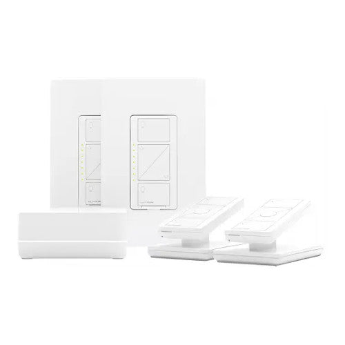 Lutron Caseta 2-Pack In-Wall Smart Dimmer Switch Kit