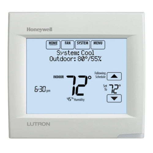 Lutron Wi-Fi Touchscreen Smart Thermostat