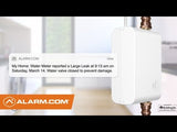 Alarm.com Z-Wave Smart Water Valve and Meter