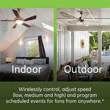 GE Z-Wave Plus In-Wall Smart Fan Control