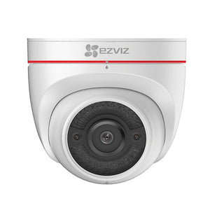 EZVIZ C4W Wi-Fi Outdoor 1080p Smart Turret Camera with Active Defense Siren and Strobe