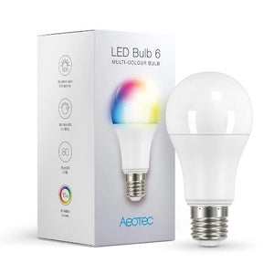 Aeotec by Aeon Labs Z-Wave Dimmable LED RGBW Smart Bulb
