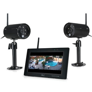 ALC ObserverHD 4-Channel Indoor/Outdoor 1080p Surveillance Starter Kit with 2 Full HD Cameras and 7-Inch Touchscreen Monitor