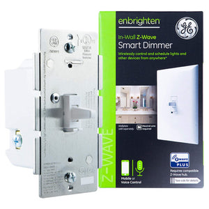 GE Enbrighten Z-Wave Plus In-Wall Toggle Smart Dimmer