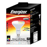 Energizer Connect BR30 Bright White and Multi-color Smart LED Bulb