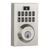 Weiser SmartCode 10 Push Button Contemporary Deadbolt Smart Lock with Z-Wave Plus