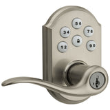 Weiser SmartCode 5 Push Button Motorized Lever Smart Lock with Z-Wave Plus