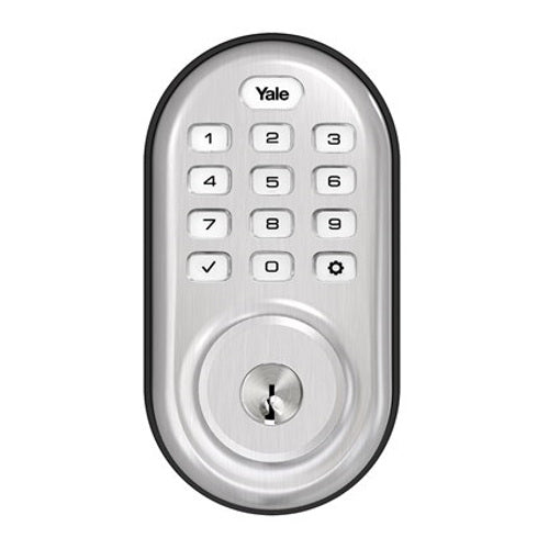 Yale Assure Lock Push Button Deadbolt Smart Lock with Z-Wave Plus