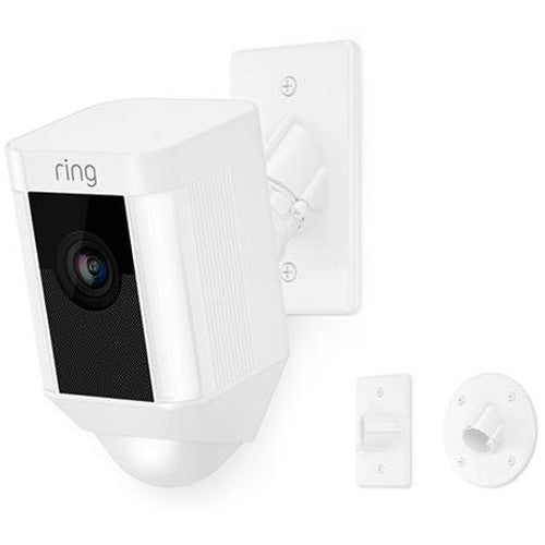 Ring Wired Spotlight Smart Security Camera with Mount