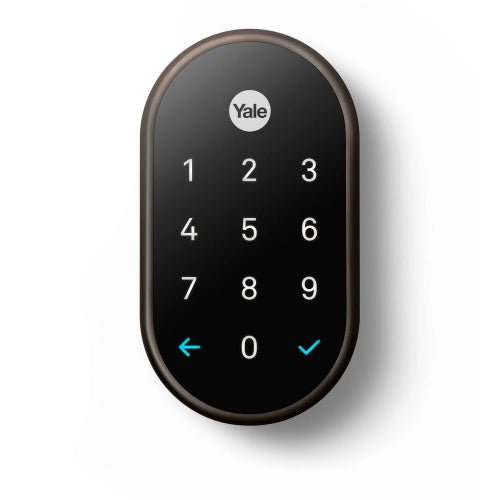 Nest x Yale Wi-Fi Smart Lock and Nest Connect - Oil Rubbed Bronze