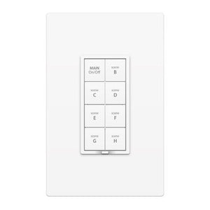 Insteon 8-Button 2334-223 Dual-Band Keypad Dimmer