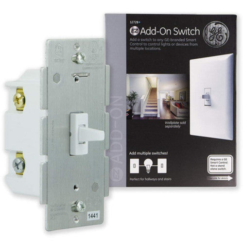 GE Z-Wave In-Wall Add-On Toggle Smart Switch